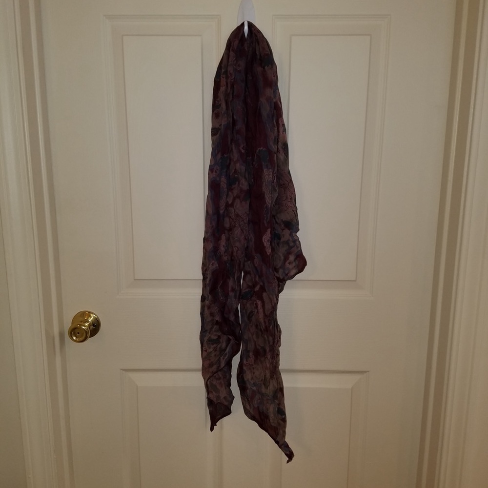 Floral scarf